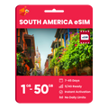 South America Data eSIM