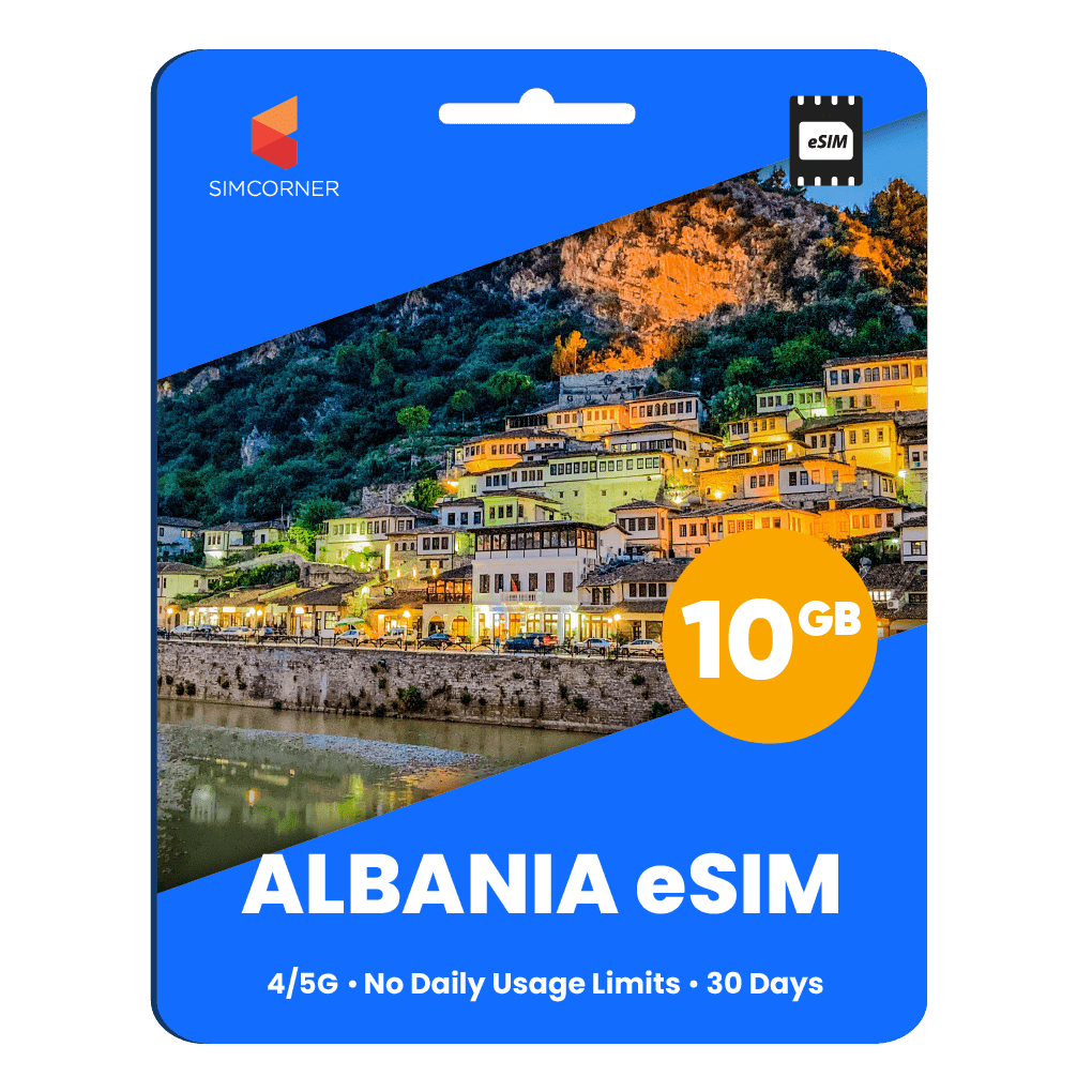 Albania Data eSIM - SimCorner