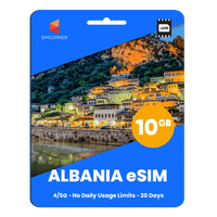 Thumbnail for Albania Data eSIM - SimCorner