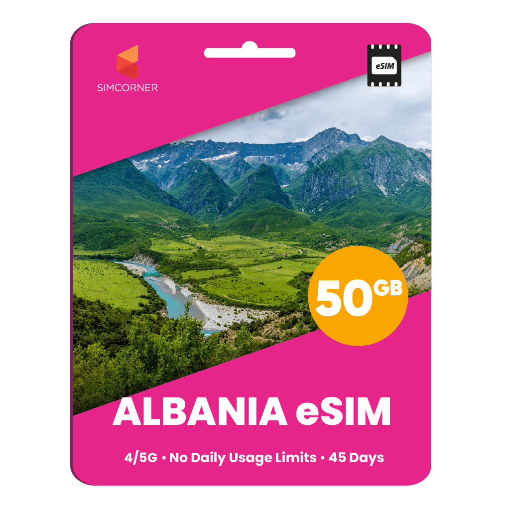 Albania Data eSIM - SimCorner