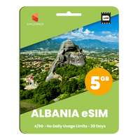 Thumbnail for Albania Data eSIM - SimCorner