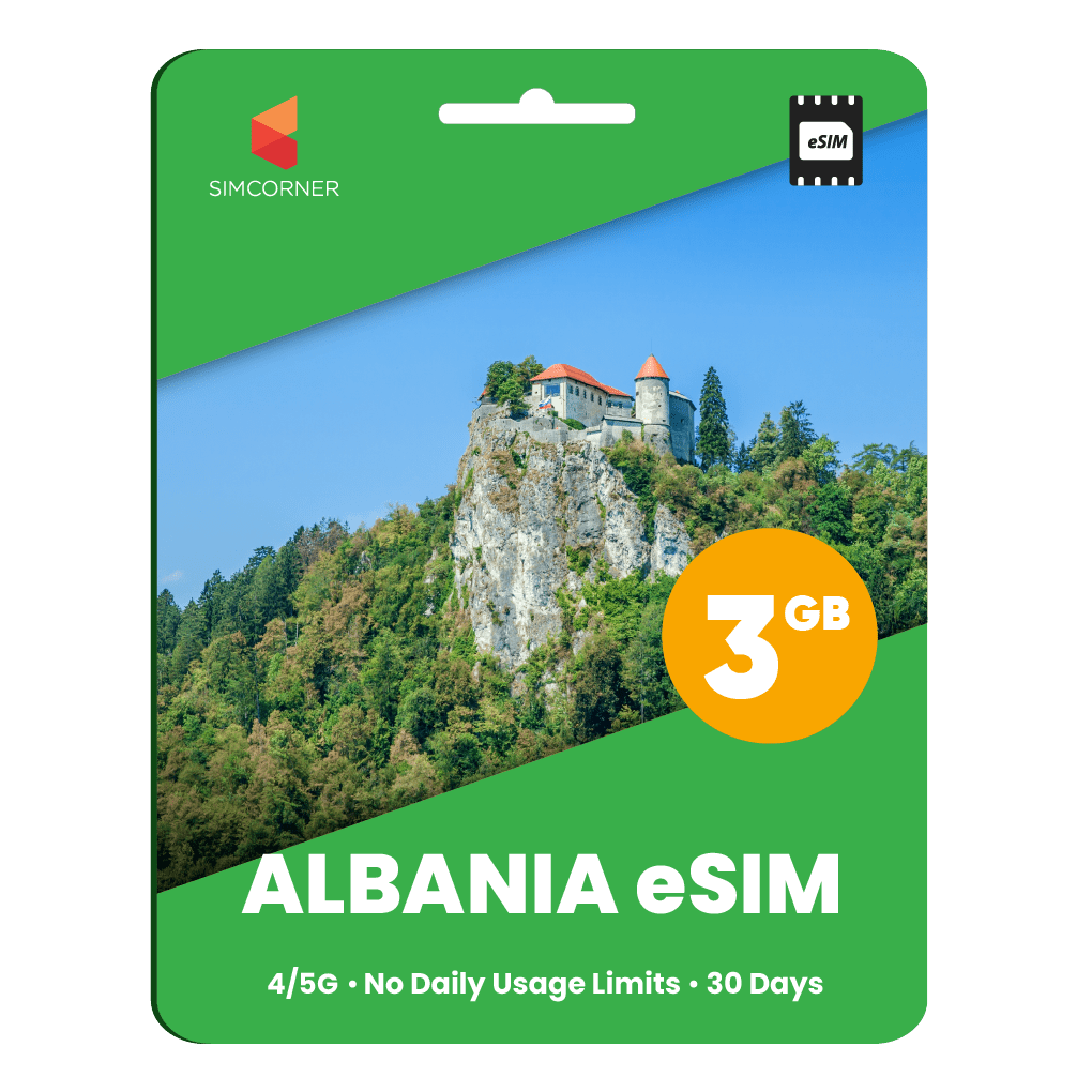 Albania Data eSIM - SimCorner