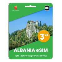Thumbnail for Albania Data eSIM - SimCorner