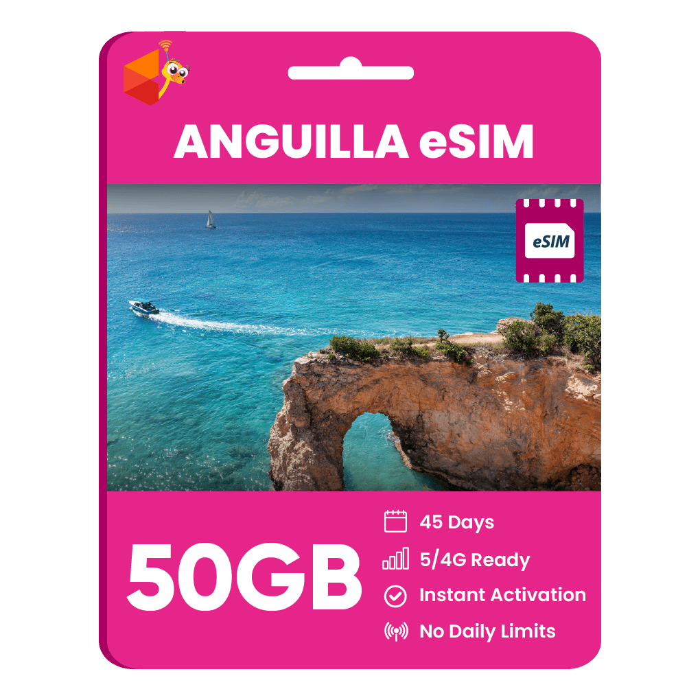 Anguilla Data eSIM - SimCorner