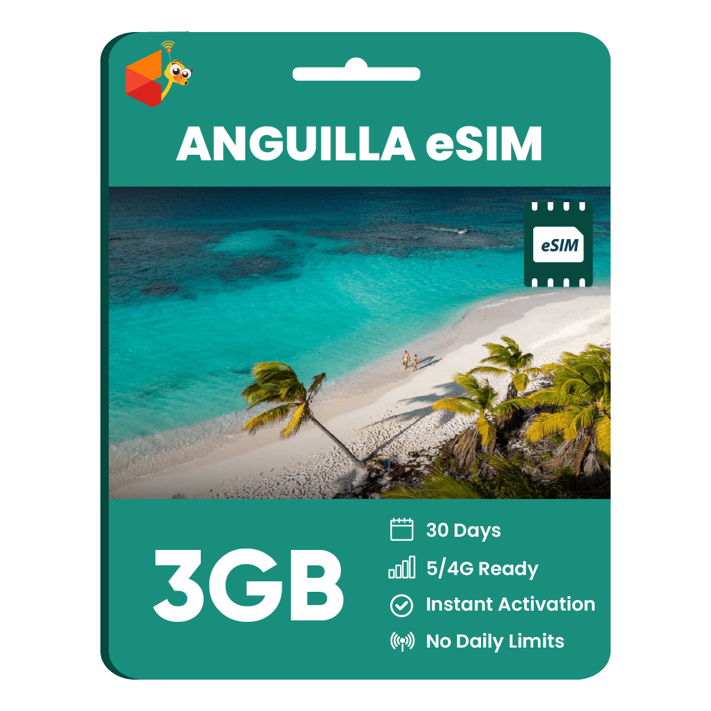 Anguilla Data eSIM - SimCorner