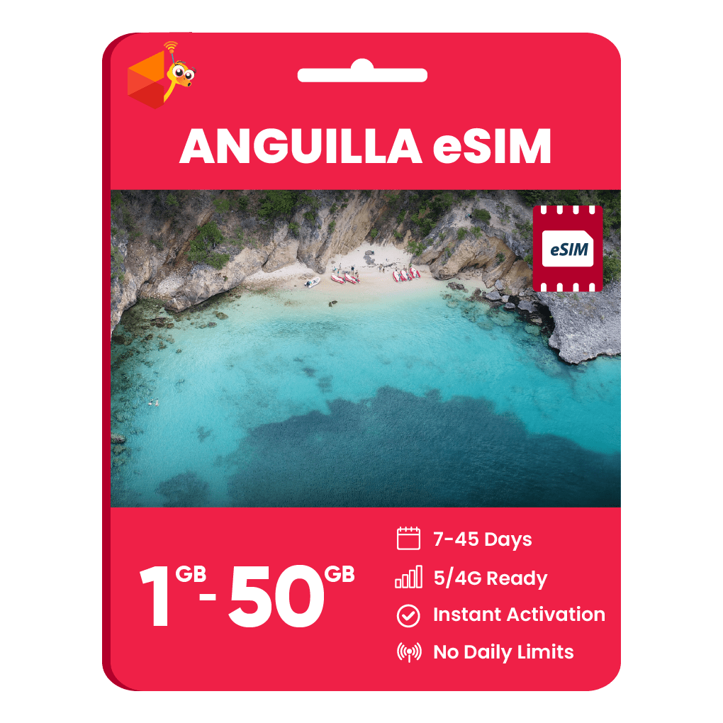 Anguilla Data eSIM - SimCorner