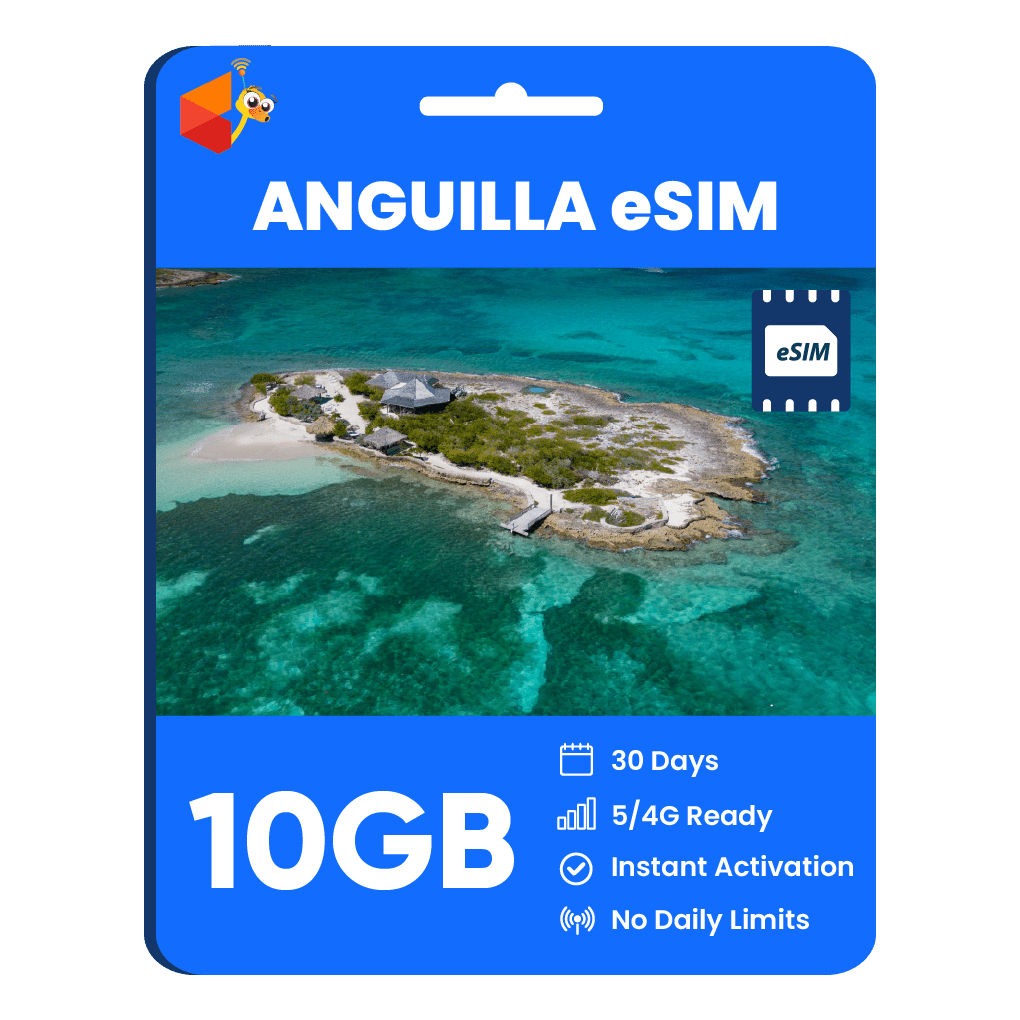 Anguilla Data eSIM - SimCorner