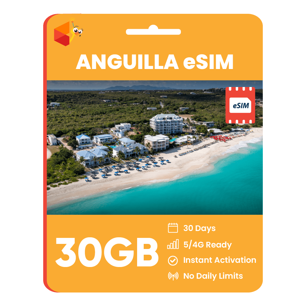 Anguilla Data eSIM - SimCorner
