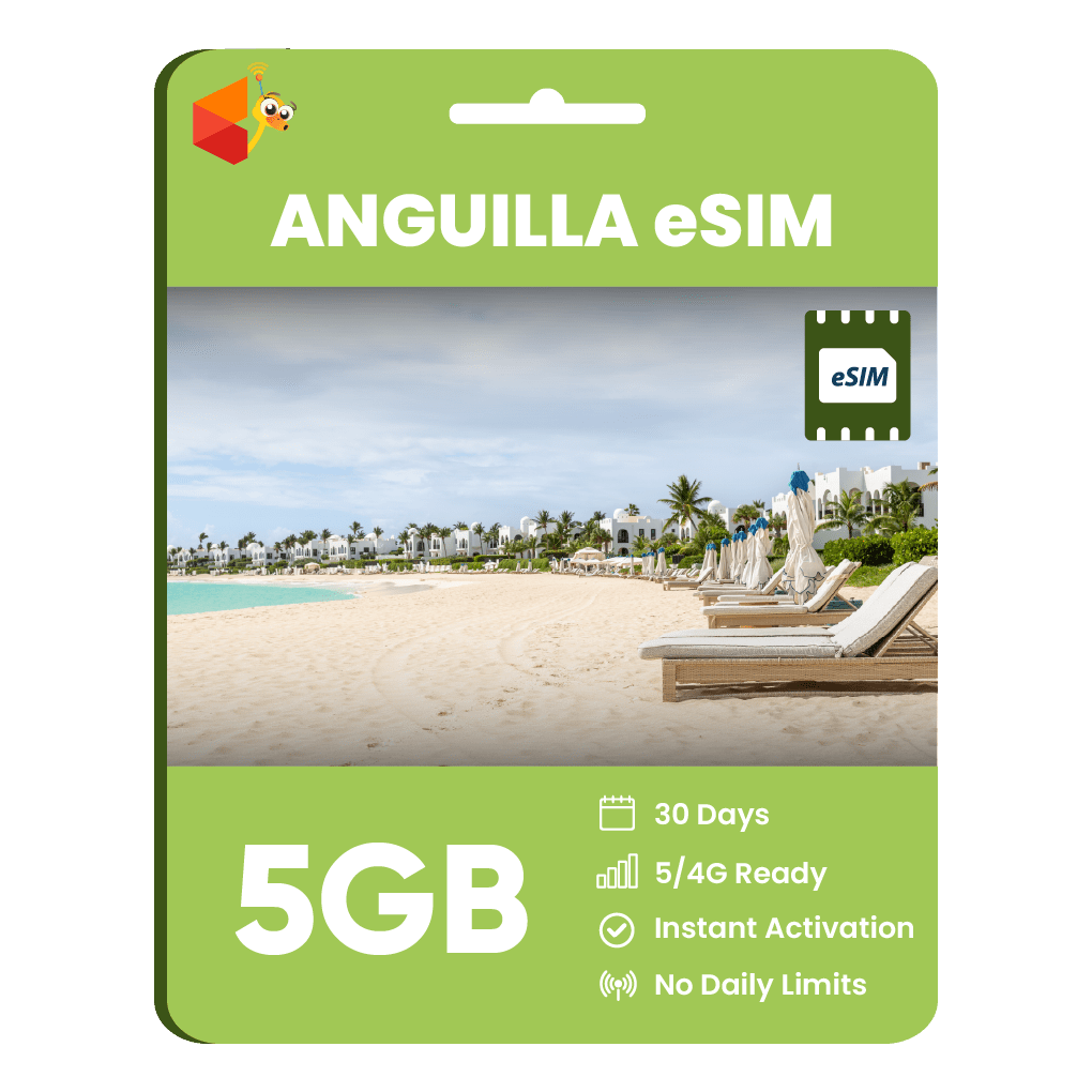 Anguilla Data eSIM - SimCorner