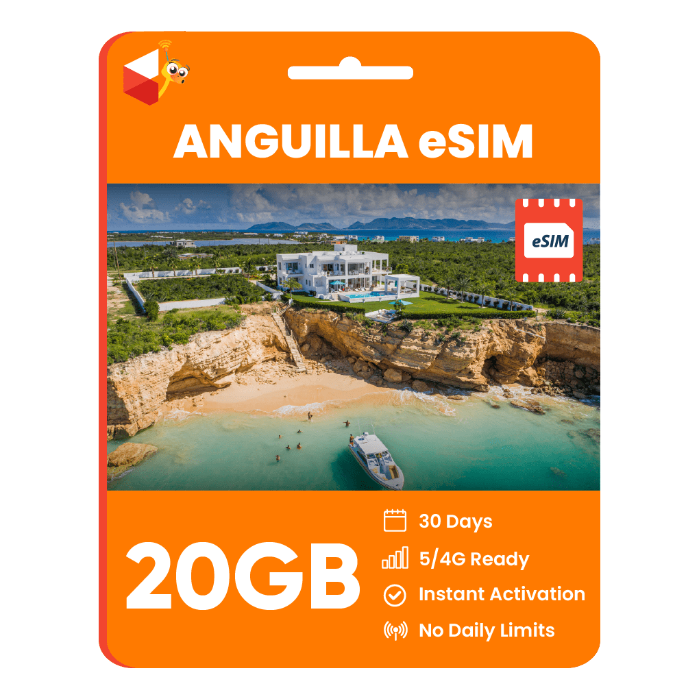 Anguilla Data eSIM - SimCorner
