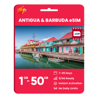 Thumbnail for Antigua and Barbuda Data eSIM - SimCorner