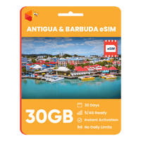 Thumbnail for Antigua and Barbuda Data eSIM - SimCorner