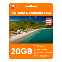 Thumbnail for Antigua and Barbuda Data eSIM - SimCorner