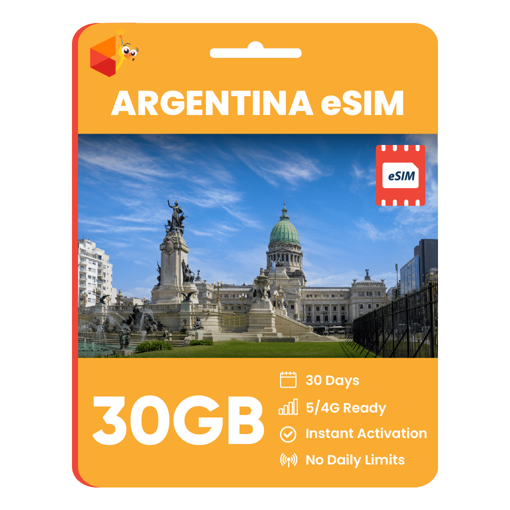 Argentina Data eSIM - SimCorner