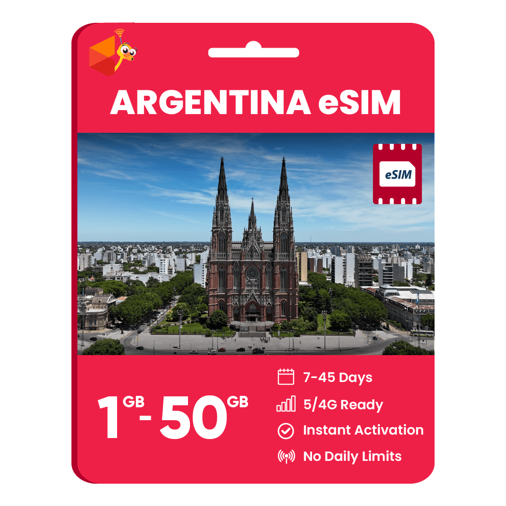 Argentina Data eSIM - SimCorner
