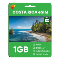 Thumbnail for Costa Rica Data eSIM - SimCorner