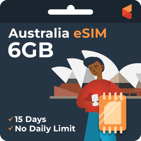 [eSIM] Australia Data eSIM (6GB - 15 Days)