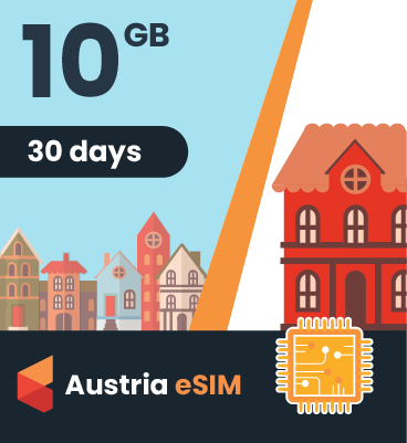 Austria eSIM: 10GB - 30 Days