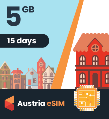 Austria eSIM: 5GB - 15 Days