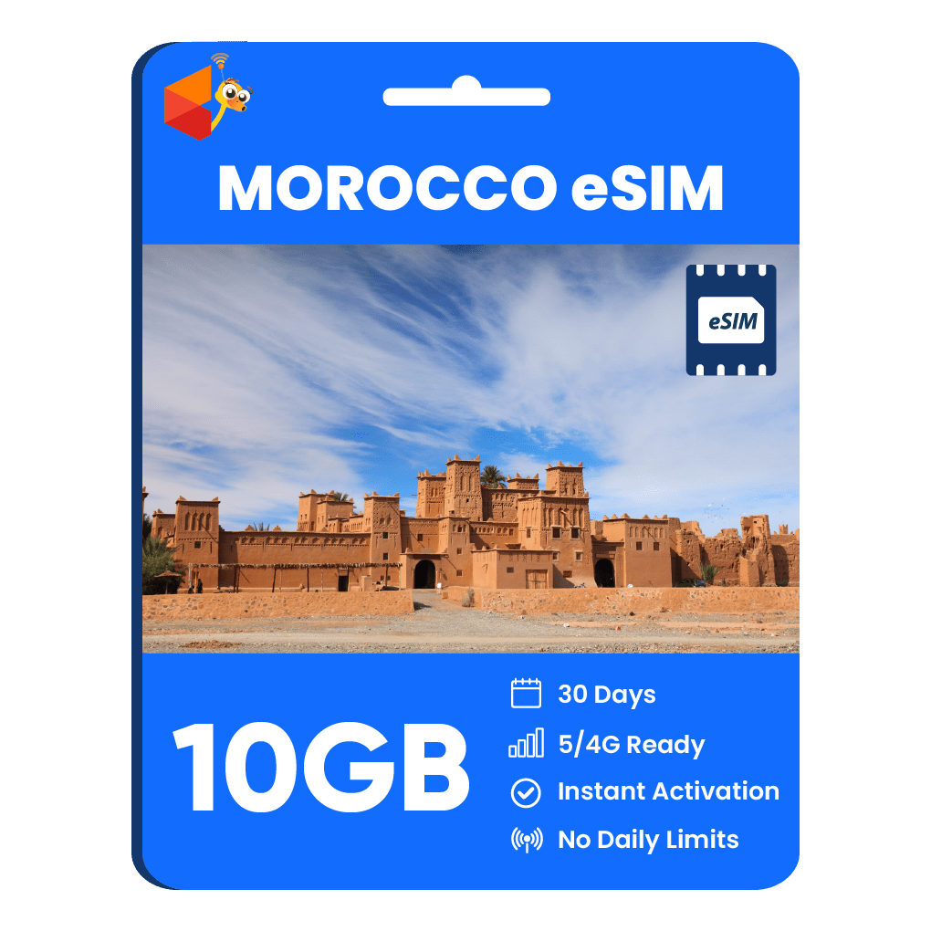 Morocco Data eSIM - SimCorner