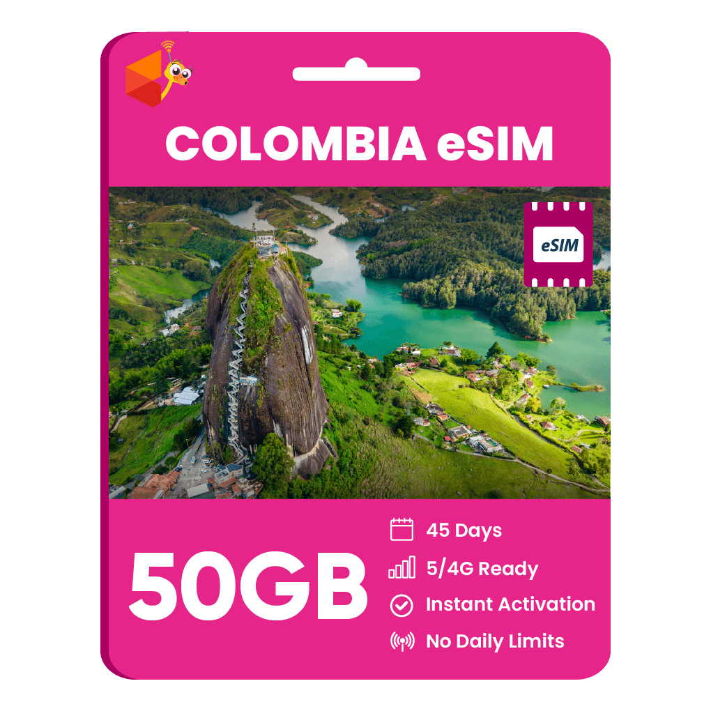 Colombia Data eSIM - SimCorner