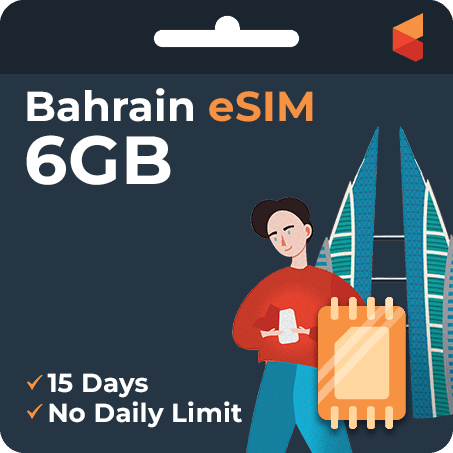 [eSIM] Bahrain Data eSIM (6GB - 15 Days)