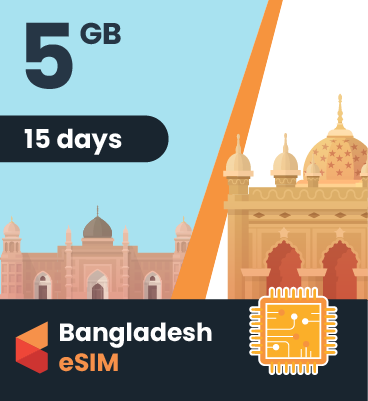 Bangladesh eSIM: 5GB - 15 Days