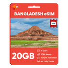 [eSIM] Bangladesh Data eSIM (20GB - 31 Days)