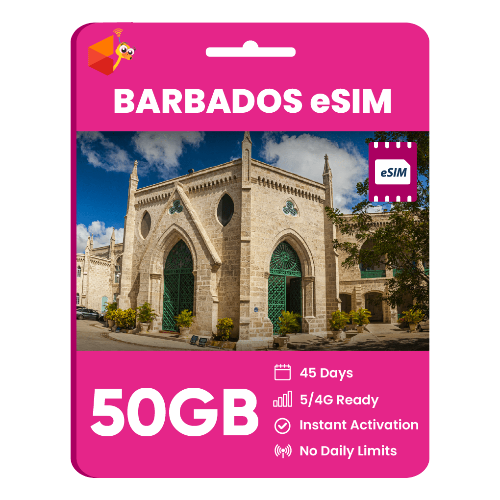 Barbados Data eSIM - SimCorner