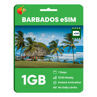 Thumbnail for Barbados Data eSIM - SimCorner