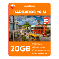 Thumbnail for Barbados Data eSIM - SimCorner