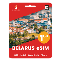 Thumbnail for Belarus Data eSIM - SimCorner