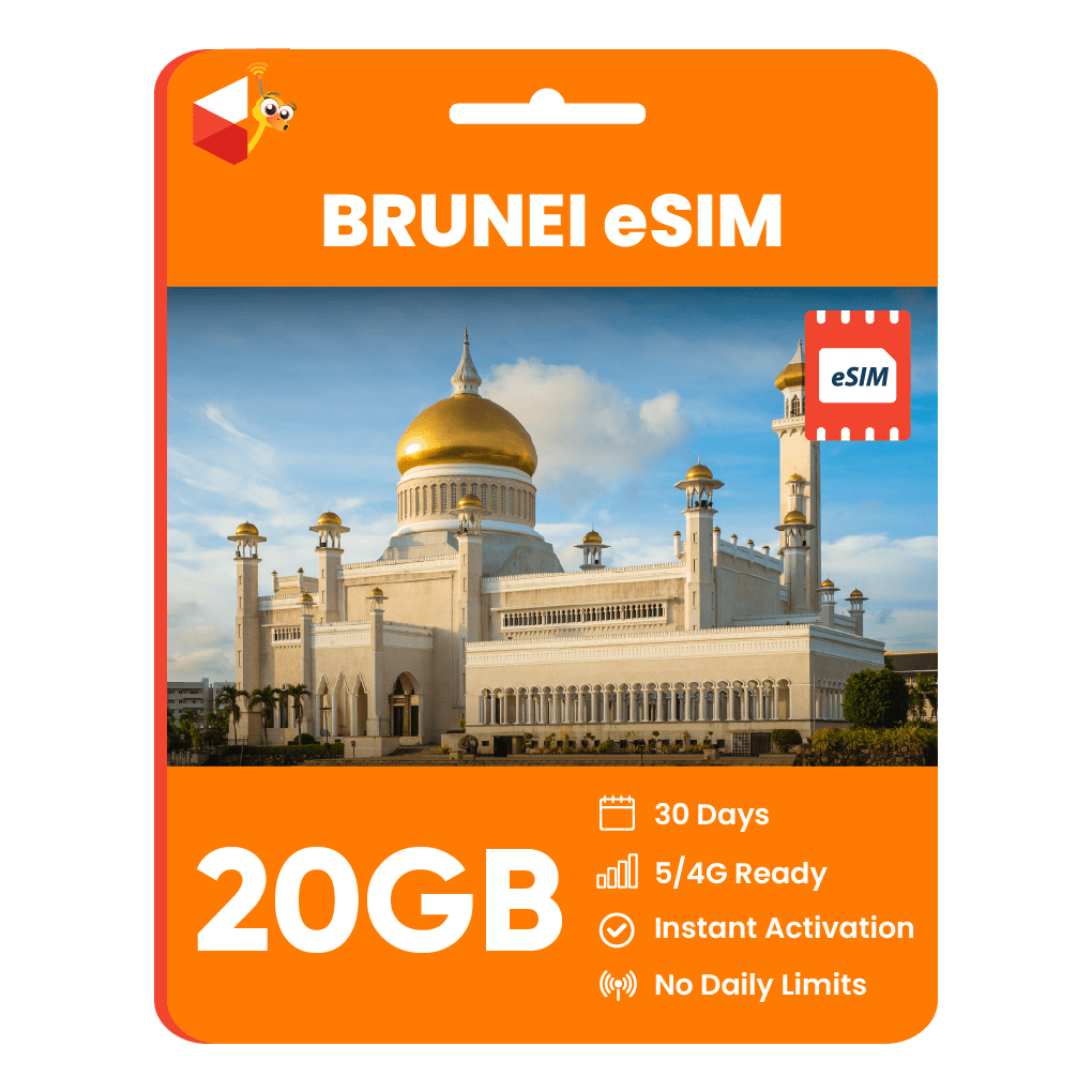 Brunei Data eSIM - SimCorner