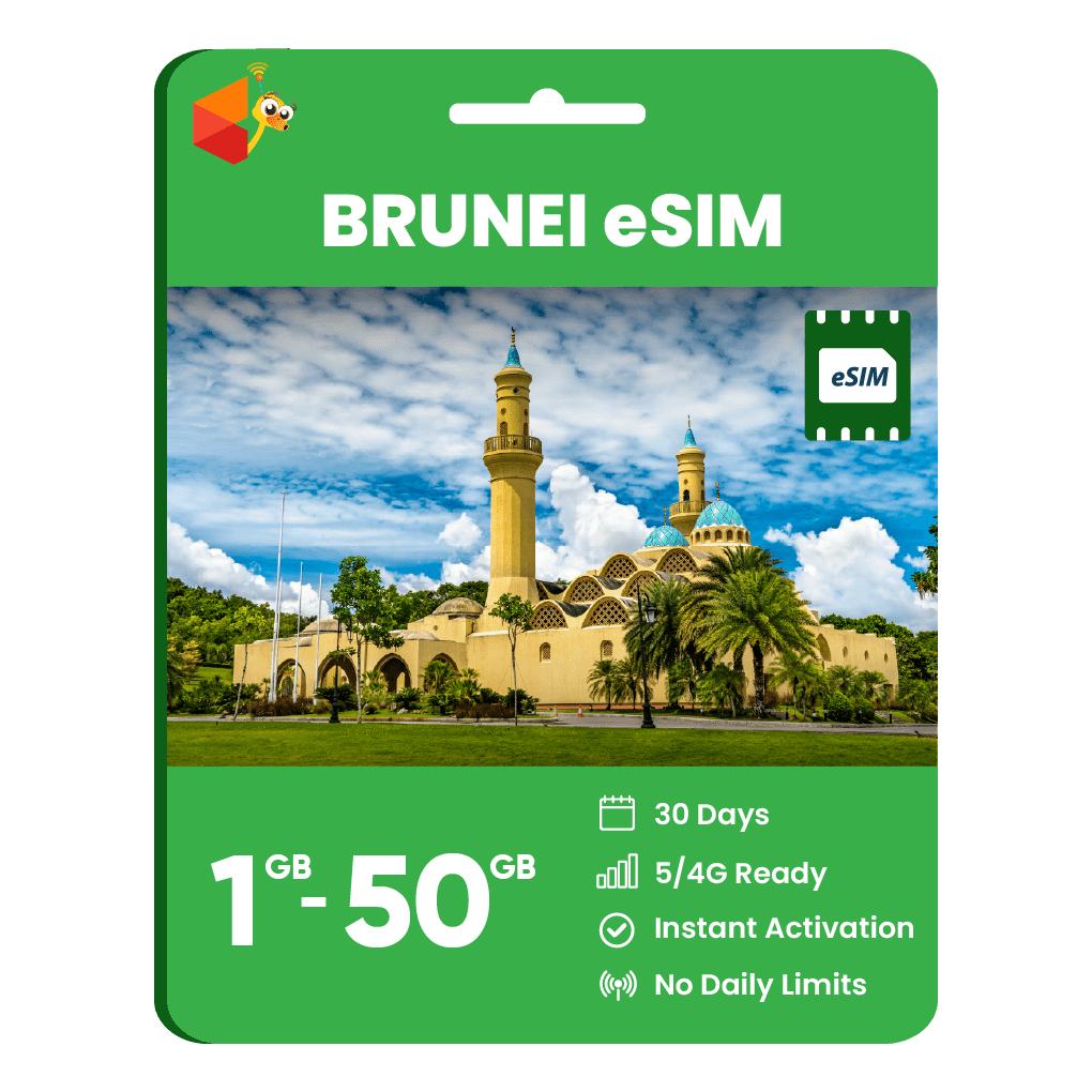 Brunei Data eSIM - SimCorner