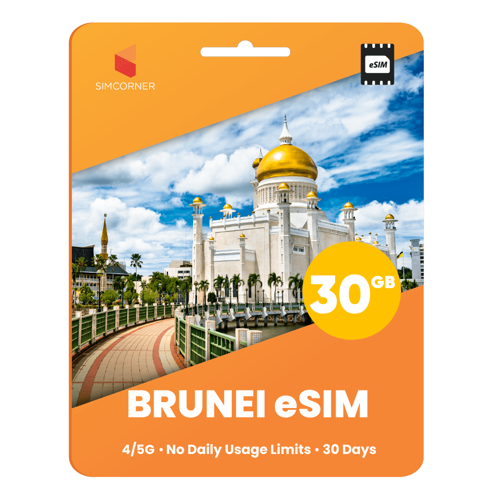 Brunei eSIM: 30GB - 30 Days