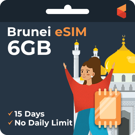 [eSIM] Brunei Data eSIM (6GB - 15 Days)