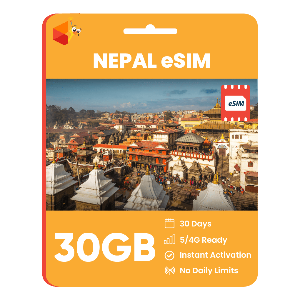 Nepal Data eSIM - SimCorner