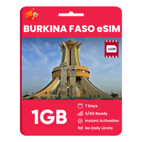 Thumbnail for Burkina Faso Data eSIM - SimCorner