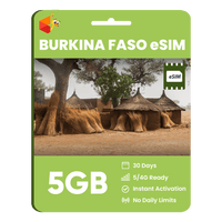Thumbnail for Burkina Faso Data eSIM - SimCorner