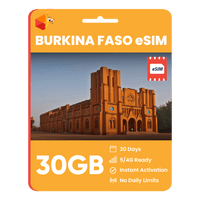 Thumbnail for Burkina Faso Data eSIM - SimCorner
