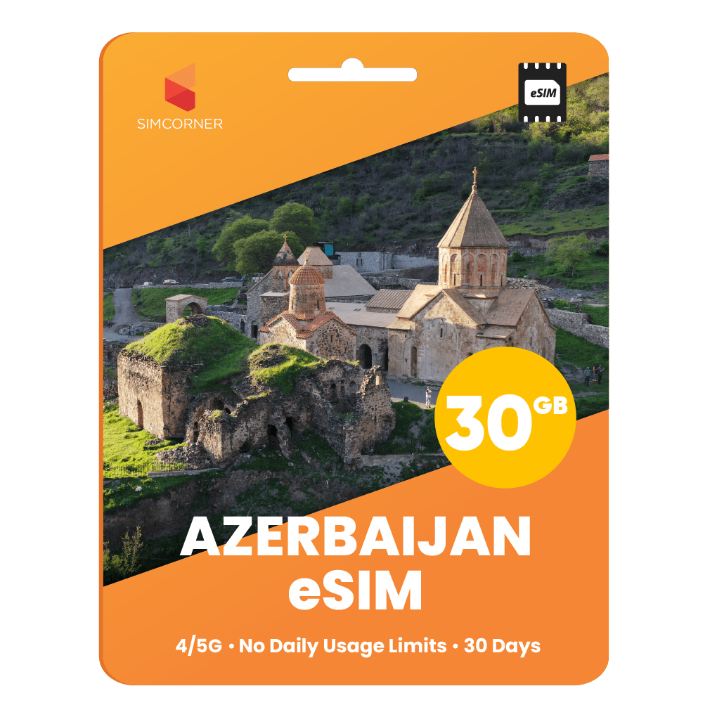 Azerbaijan Data eSIM - SimCorner