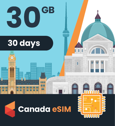 Canada eSIM: 30GB - 30 Days 