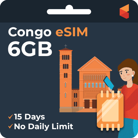 [eSIM] Congo Data eSIM (6GB - 15 Days)