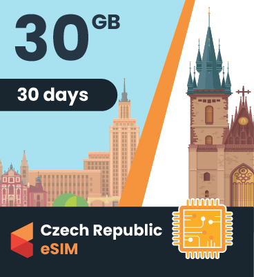 Czech Republic eSIM: 30GB - 30 Days