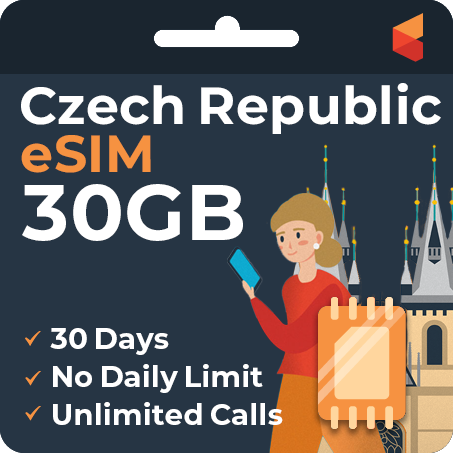 [eSIM] Czech Republic eSim Card (30GB)