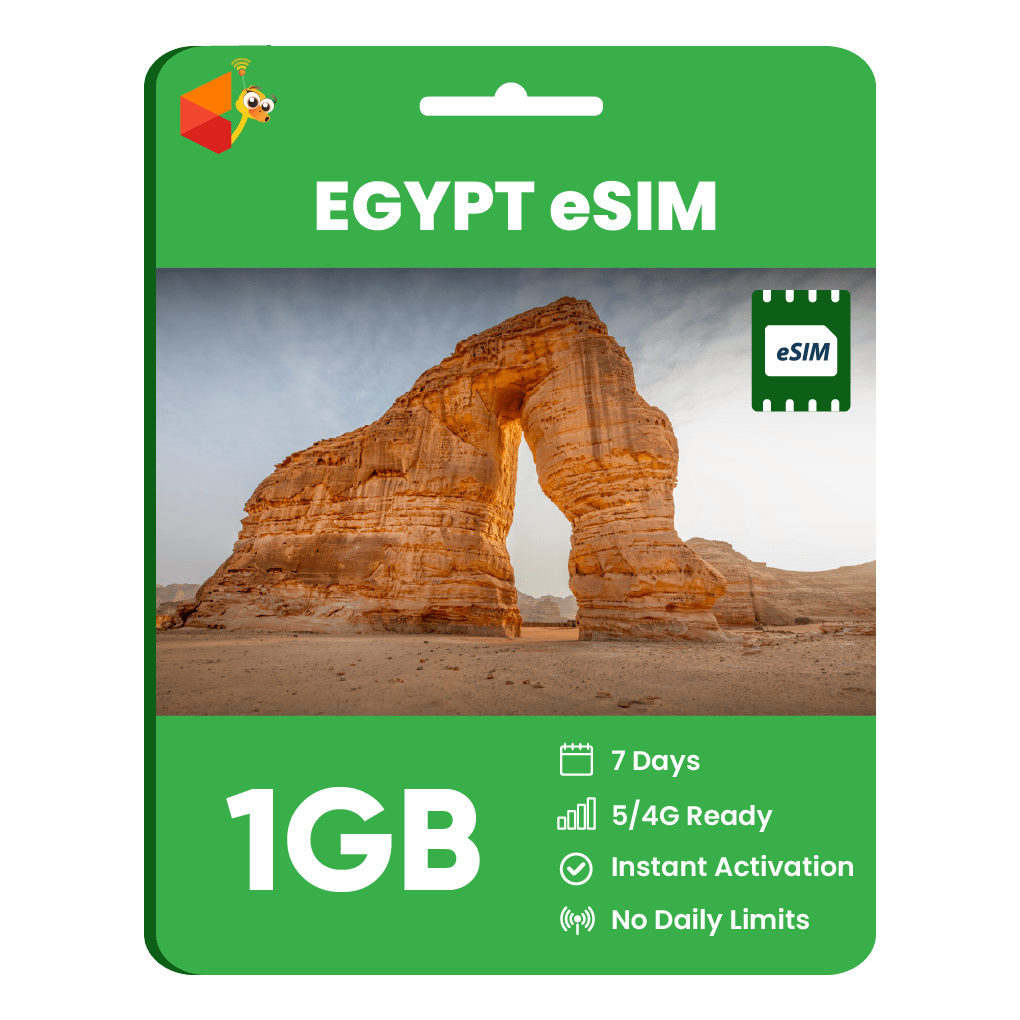 Egypt Data eSIM - SimCorner