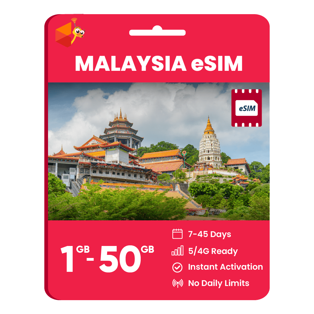 Malaysia Data eSIM - SimCorner