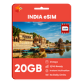 [eSIM] India Data eSIM (20GB - 31 Days)