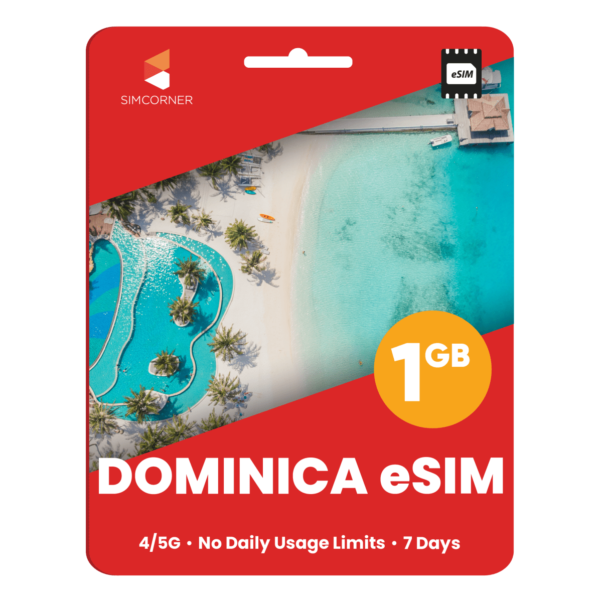 Dominica Data eSIM - SimCorner