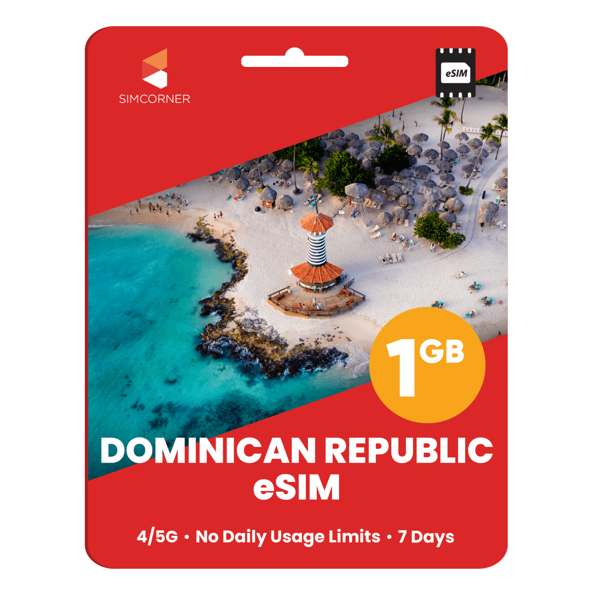 Dominican Republic Data eSIM - SimCorner